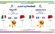 Jeux Méditerranéens / Football U18 / Maroc-Italie (1-2) :  Les Lionceaux joueront la 3e marche du podium face aux Turcs