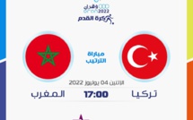 Jeux Méditerranéens / Football U18 : Le Maroc joue pour le bronze contre la Turquie (17h00-Chaine culturelle)