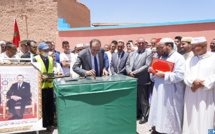 Zagora : Lancement et inauguration de projets de développement