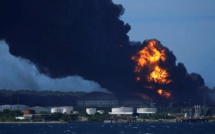Cuba : Gigantesque incendie d’un dépôt pétrolier