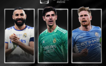UEFA / Joueur de l’année 2022 :  Benzema, Courtois et De Bruyne finalistes