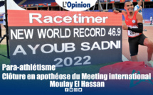 Para-athlétisme: Clôture en apothéose du Meeting international Moulay El Hassan