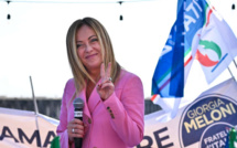 Le parti Giorgia Meloni en tête des élections législatives en Italie 