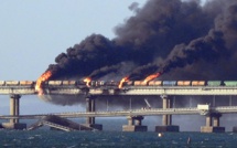 Ukraine: frappes russes au lendemain de l'explosion du pont de Crimée