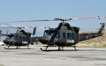 Livraison des hélicoptères BELL 412 EPI à la Marine Royale