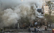 Guerre en Ukraine : Attaque contre Kiev par des "drones kamikazes"
