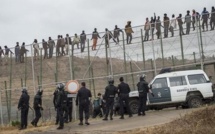 Frontières: Un assaut de migrants illégaux déjoué aux abords de Sebta
