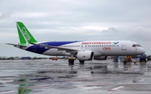 Chine : Le premier moyen-courrier C919 présenté au public
