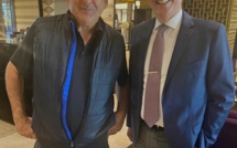 Une visite exceptionnelle… Le triple "Ballon d'or", Michel Platini était chez nous !