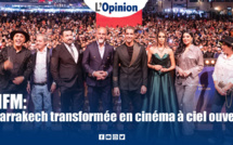 FIFM: Marrakech transformée en cinéma à ciel ouvert