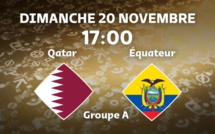 Mondial 2022 : Qatar-Equateur en ouverture ce dimanche à 17h00