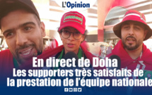 En direct de Doha : Les supporters très satisfaits de la prestation de l’équipe nationale