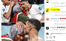 Mondial 2022 – Média:  « Le Parisien »  sensible à l’émouvante séquence de Hakimi avec sa mère !