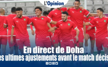 En direct de Doha : Les ultimes ajustements avant le match décisif