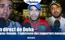 En direct du Qatar / Maroc-Canada : l’optimisme des supporters marocains