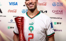 Mondial 2022 : Hakimi, meilleur joueur du match