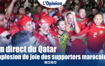 En direct du Qatar: Explosion de joie des supporters marocains