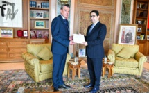 Le nouvel ambassadeur ukrainien présente ses lettres de créances