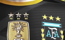 Le maillot argentin floqué des 3 étoiles mis sur le marché