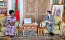 M. Bourita s'entretient avec la Présidente de l'Assemblée nationale du Malawi