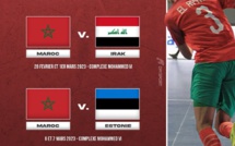 Equipe nationale / Futsal : Maroc vs Irak et Maroc vs Estonie pour préparer la CAN et le Mondial 2024