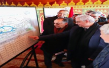 Meknès et Sefrou : Baraka lance des projets routiers et visite le chantier du barrage M’dez