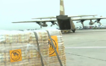 Chutes de neige : Arrivée à Ouarzazate des premiers avions des FAR pour aider les populations touchées