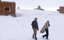 Fortes chutes de neige lundi dans certaines provinces du Royaume