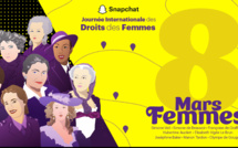 Snapchat : Le 8 mars pour la mise en vedette de femmes emblématiques