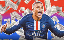 Selon « L'Équipe »: Mbappé de loin le mieux payé, à 6 millions d'euros brut par mois