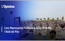 En images…les Marocains fidèles à la prière de l'Aïd Al Fitr 