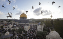 Palestine: Plus de 120.000 fidèles accomplissent la prière de l'Aïd al-Fitr à la mosquée Al-Aqsa