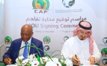 CAF/ Fédération saoudienne de football (SAFF) : Signature d’un protocole d'accord de cinq ans