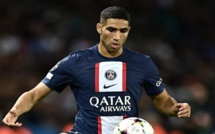 Football: Hakimi dans l’équipe-type de la saison 2022-2023 de Ligue 1