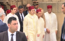 Funérailles de feu Mohamed Moatassim en présence du prince Moulay Rachid
