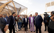 Marrakech : Akhannouch visite le site des assemblées annuelles de la Banque Mondiale et du FMI