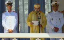 Fête du Trône : Les officiers prêtent serment devant SM le Roi lors d'une cérmonie solennelle