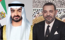 Message écrit du Roi Mohammed VI à Cheikh Mohammed Ben Zayed Al Nahyane, Président de l’État des Émirats Arabes Unis