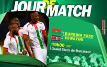 Eliminatoires CAN 2023 :  Le Burkina Faso joue ce soir à Marrakech