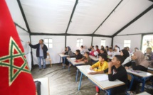 Education : Au cœur des écoles mobiles déployées à Al-Haouz