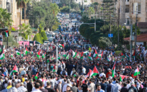 Bombardement d'un hôpital à Gaza: 5.000 manifestants près de l'ambassade d'Israël à Amman