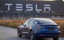 Automobile: Baisse de 44% des bénéfices de Tesla au 3è trimestre
