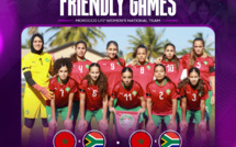 Foot féminin U17/Amical:  Maroc - Afrique du Sud