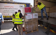  Al-Qods Acharif : Les aides humanitaires marocaines arrivent à l'hôpital du Croissant Rouge palestinien 