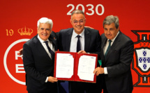 Mondial 2030 : En images la signature de la lettre d'intention à Rabat par le trio Maroc-Espagne-Portugal