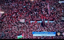 Wydad – Espérance :   Le drapeau palestinien flottait bel et bien  !