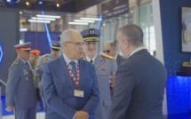 Dubaï Airshow: Abdellatif Loudiyi visite le stand du géant américain de défense Loockheed Martin