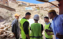 Province d’Al Haouz : Poursuite à Amezmiz de l’opération de constatation des habitations touchées par le séisme