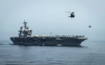 Golfe : Un drone iranien survole un porte-avions US