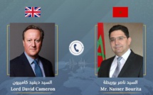 Premier entretien téléphonique entre Nasser Bourita et David Cameron